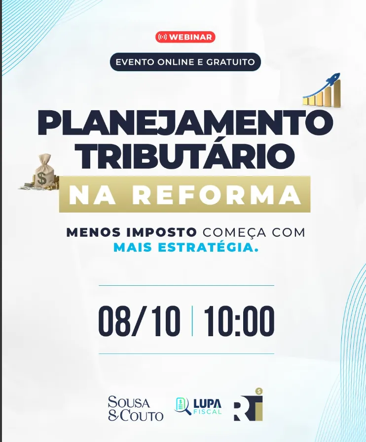 Webinar: Planejamento Tributário na Reforma